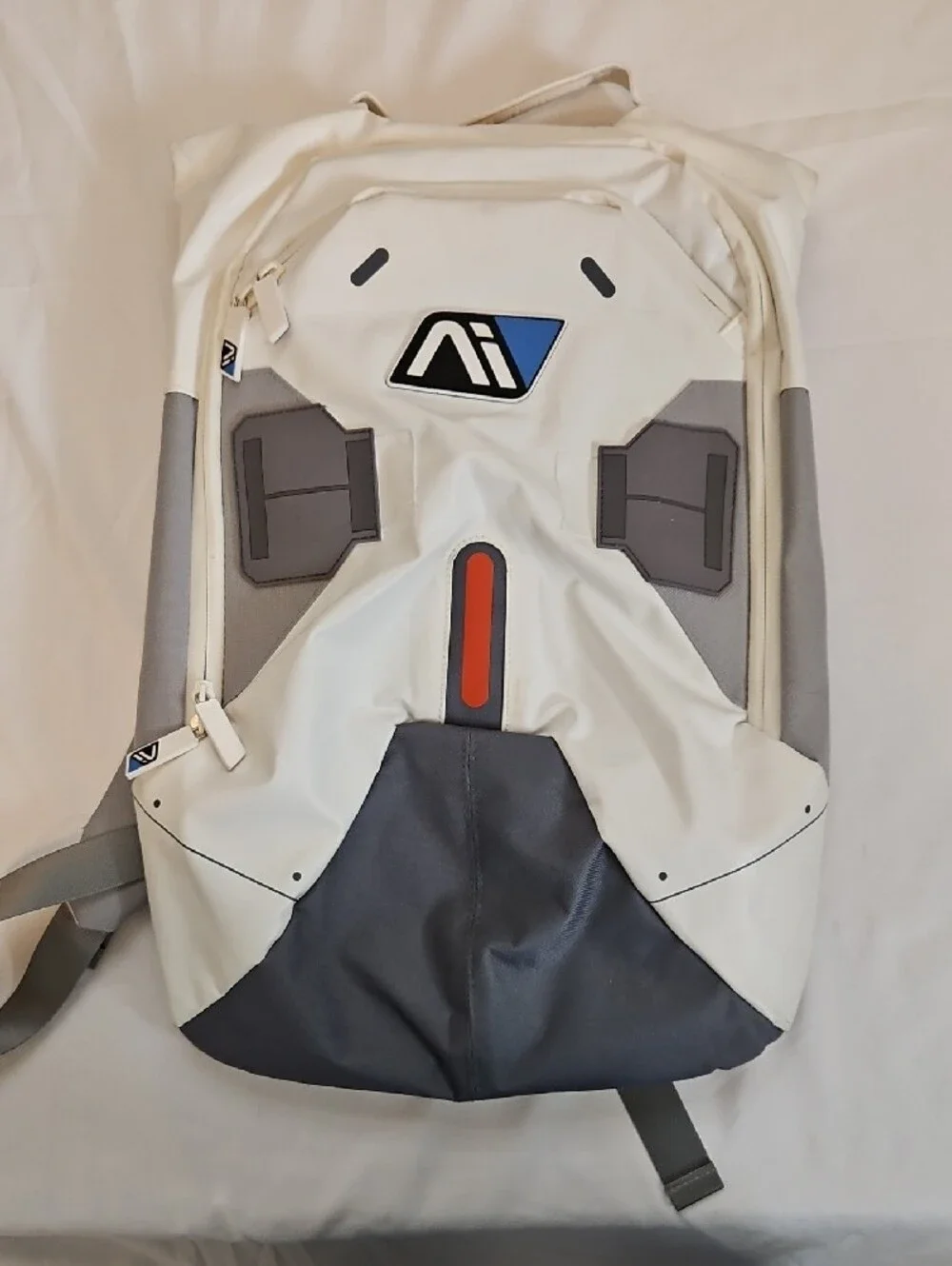 Mass Effect: Andromeda White & Gray Backpack